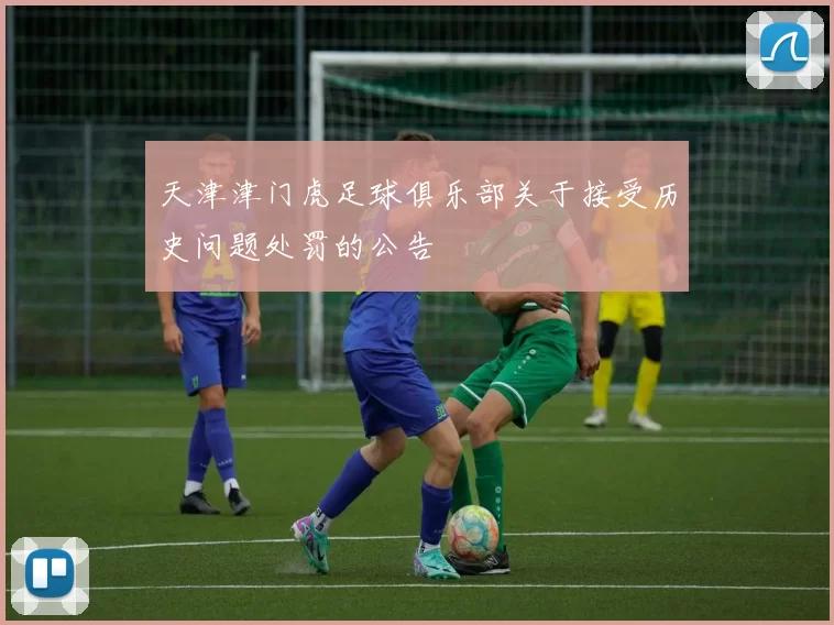 天津津门虎足球俱乐部关于接受历史问题处罚的公告