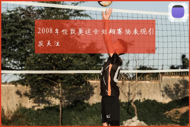 2008年伦敦奥运会刘翔赛场表现引发关注